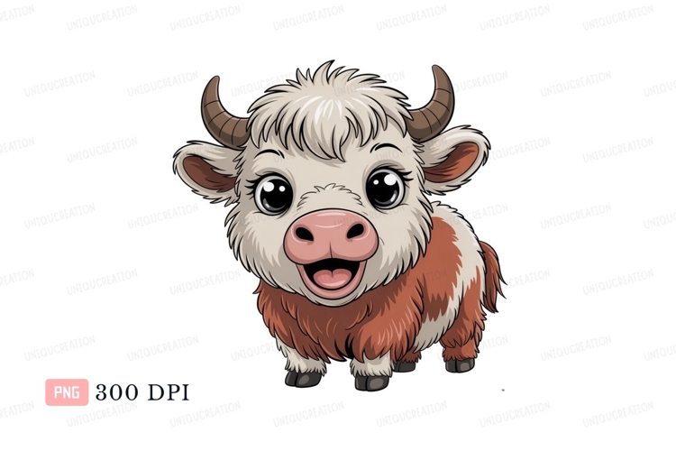 Yak Clipart Image 4