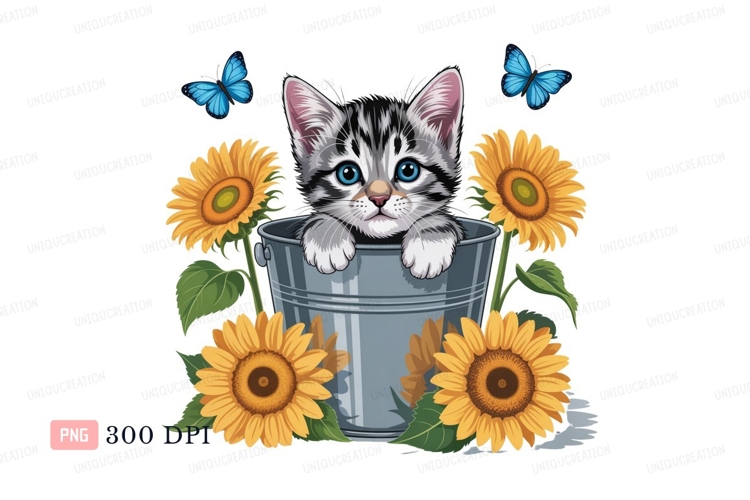 Kitten Clipart Image 6