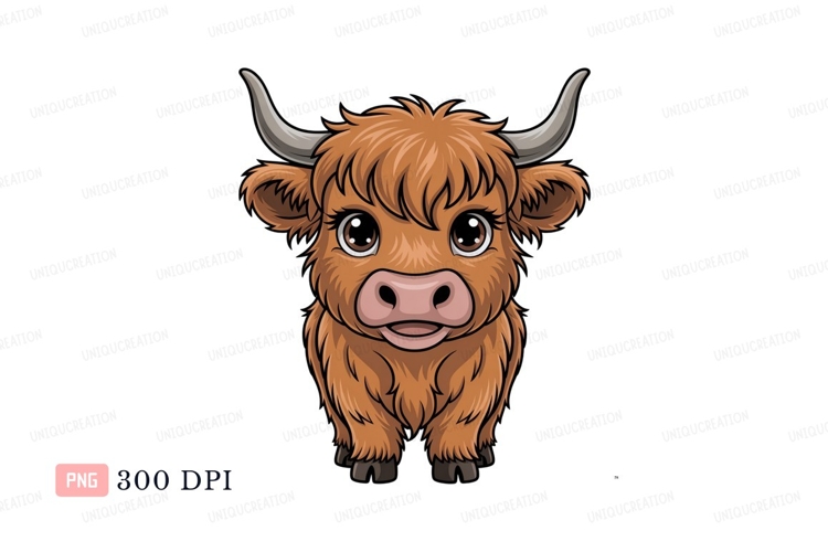 Cute Cartoon Cow