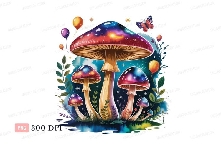 Mushrooms Clipart Image 9