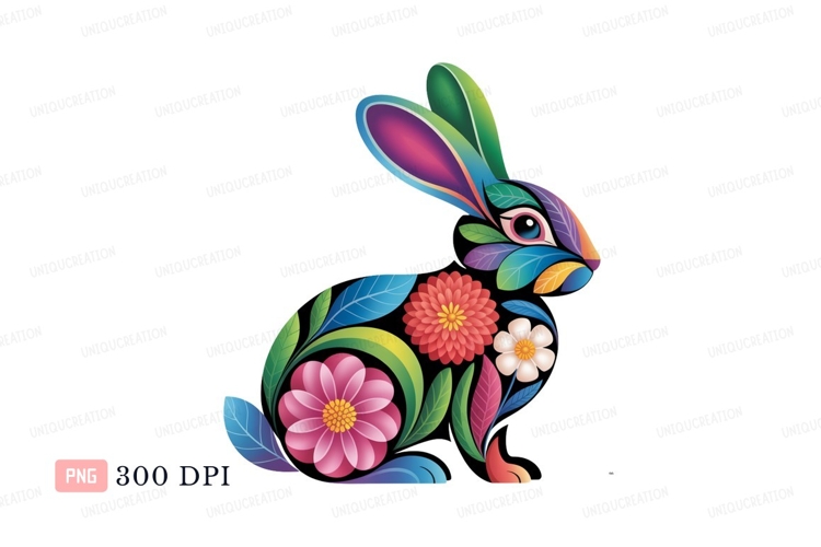 Rabbit Clipart Image 19