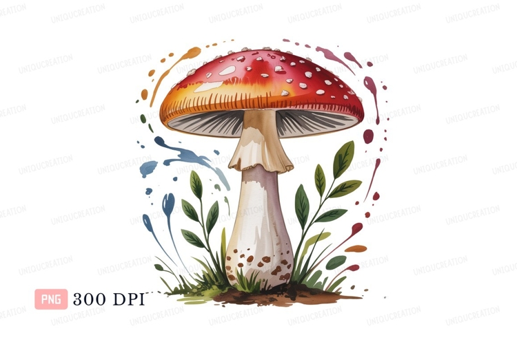 Mushroom Clipart Image 14