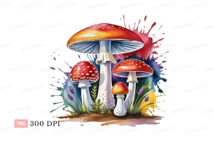 Mushroom Graphic Image 17