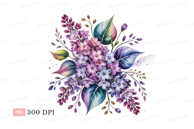 Lilac Clipart Image 13
