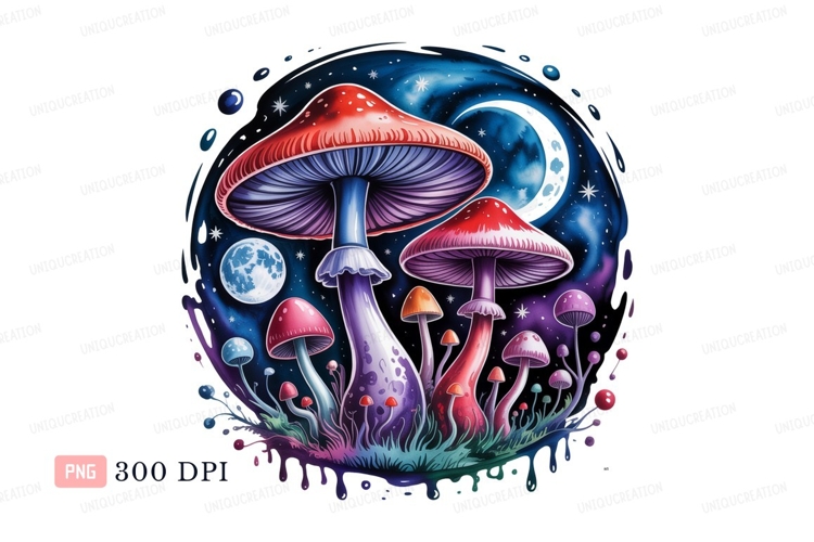 Mushrooms Clipart