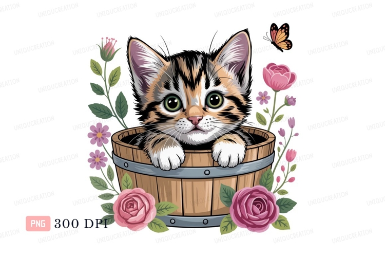 Kitten Clipart Image 4