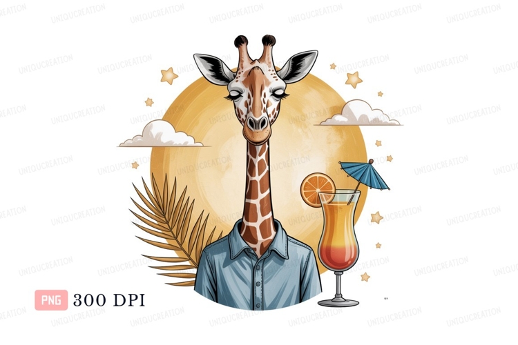 Giraffe Clipart Image 23