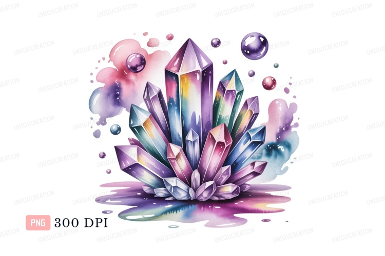 Crystals Clipart Image 13