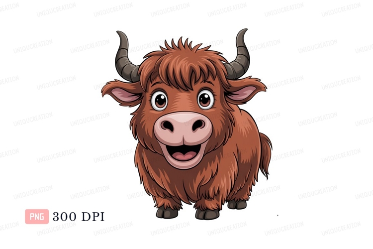 Yak Clipart Image 3