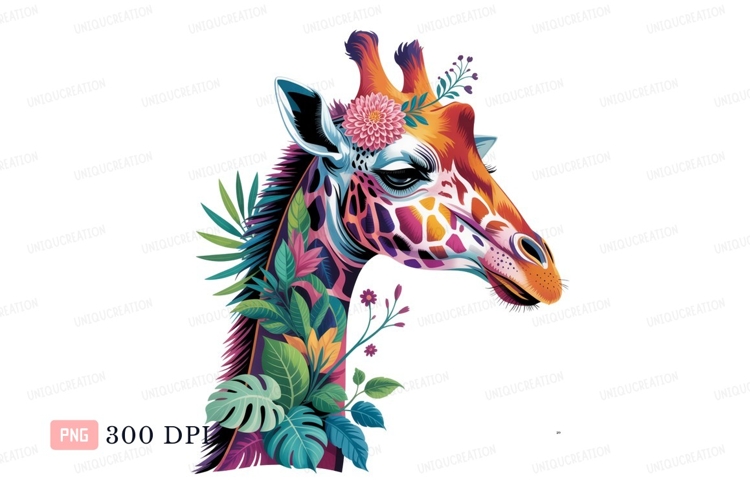 Giraffe Clipart Image 19