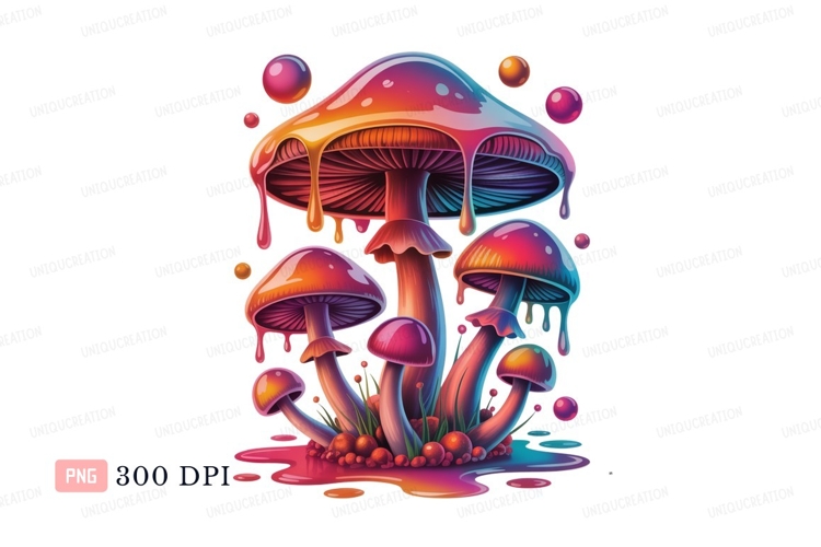 Mushrooms Clipart Image 19