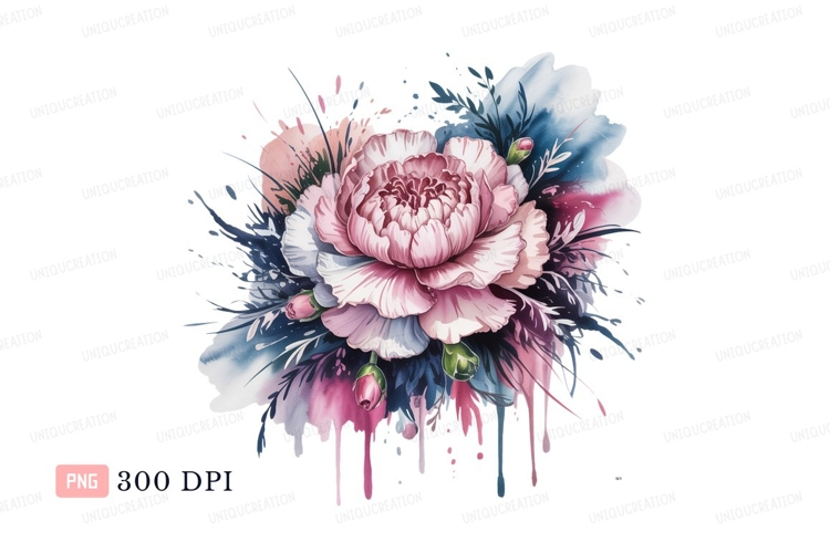 Peony Clipart Image 21
