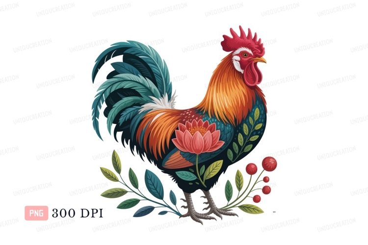 Rooster Clipart Image 17