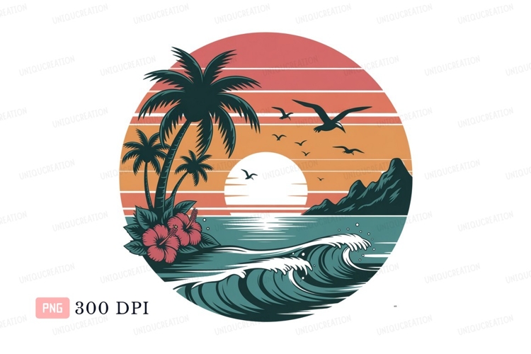Ocean Wave Clipart Image 3