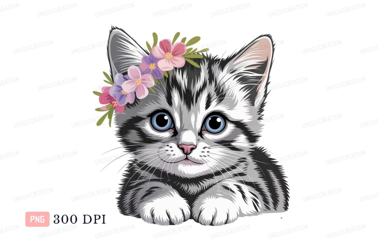 Kitten Clipart Image 2
