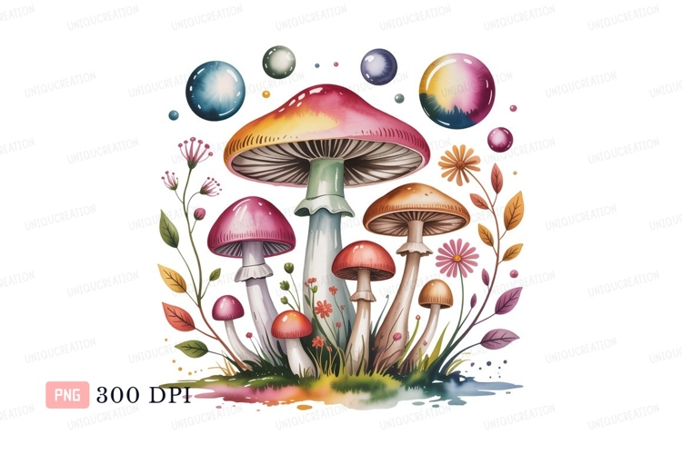 Mushrooms Clipart