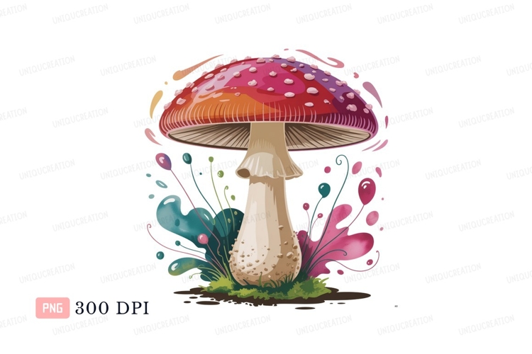Mushroom Clipart Image 9