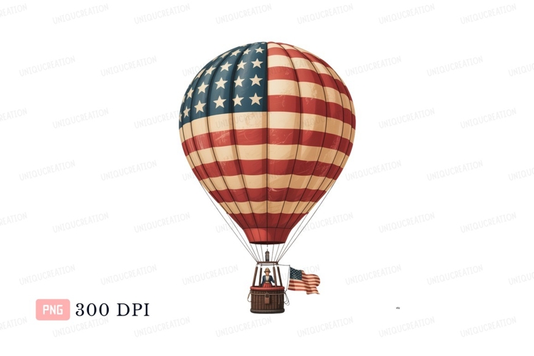 Hot Air Balloon Clipart Image 24