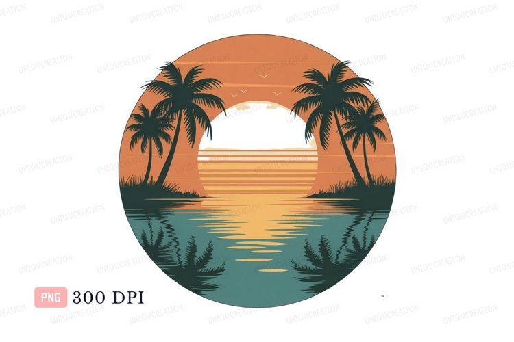 Sunset Clipart Image 7