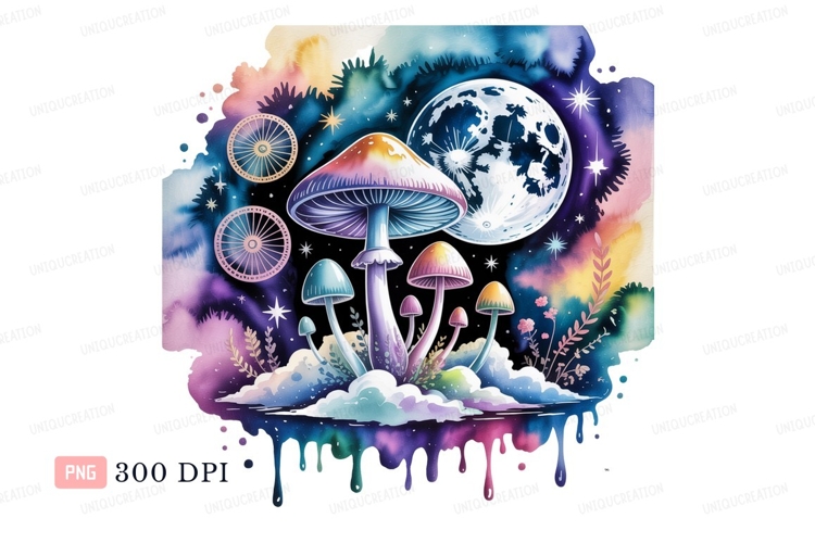 Mushrooms Clipart Image 9
