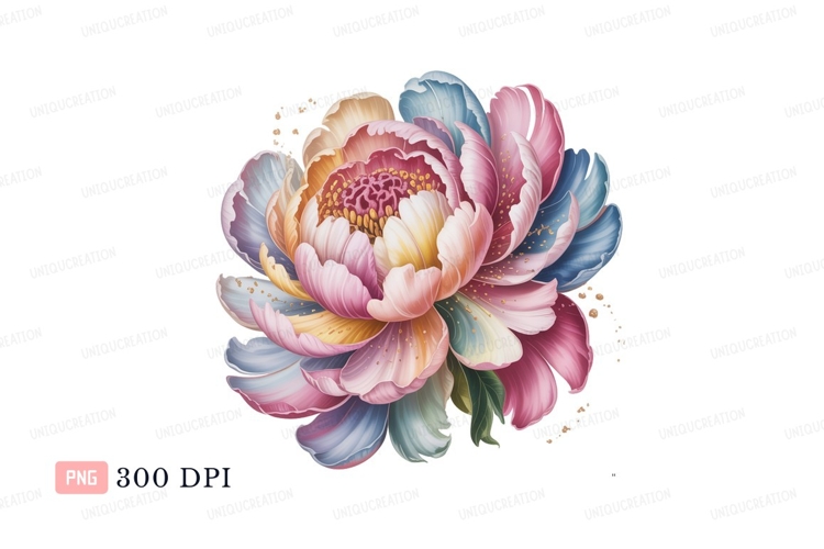 Peony Clipart Image 20