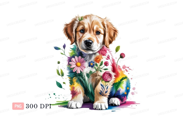 Puppy Illustration Image 23
