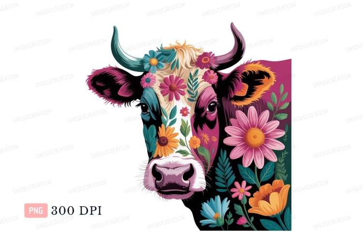 Blue Flowers Clipart Image 19