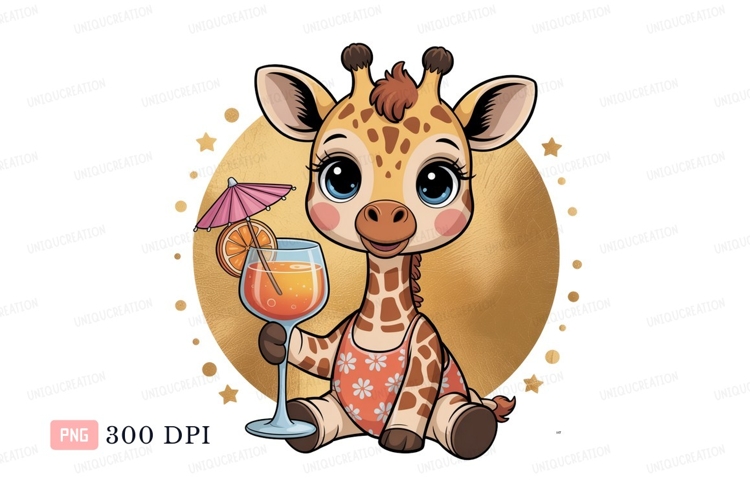 Giraffe Clipart Image 15