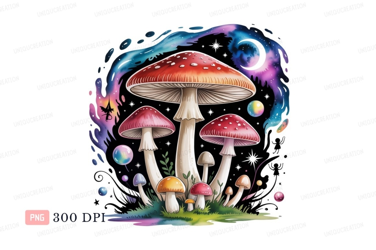 Mushrooms Clipart