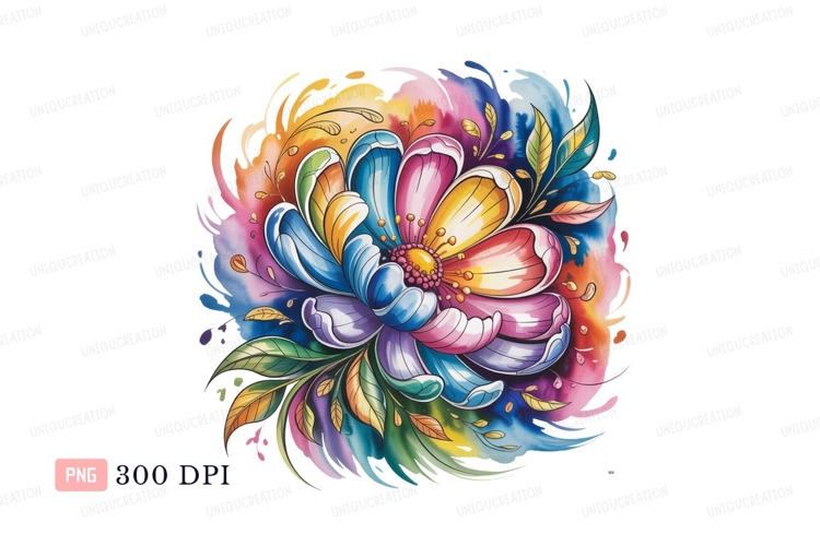Watercolor Leaves Clipart Image 18