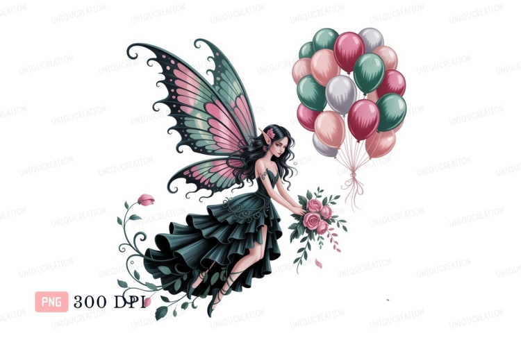 Green Balloon Clipart Image 13