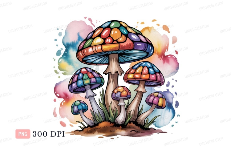 Mushrooms Clipart Image 23
