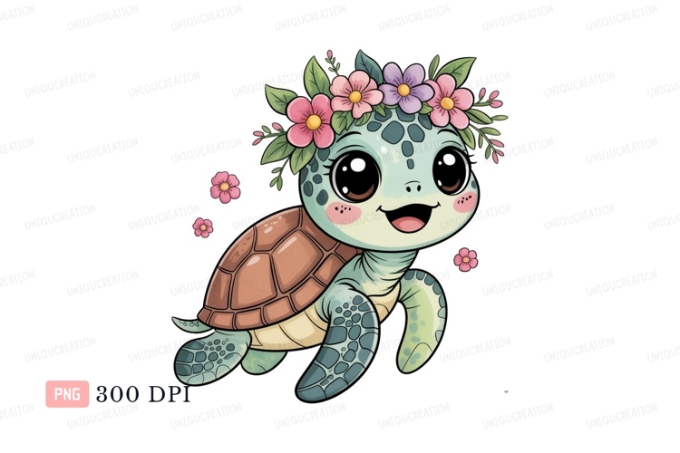Purple Flower Clipart Image 13