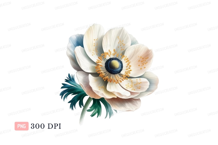Blue Flower Clipart