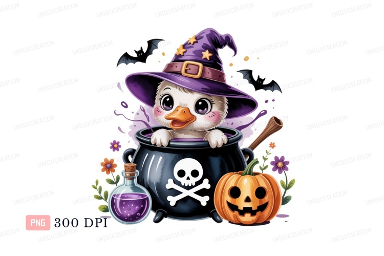 Cute Duckling Clipart Image 7