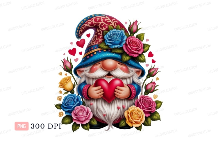 Blue Flowers Clipart Image 5