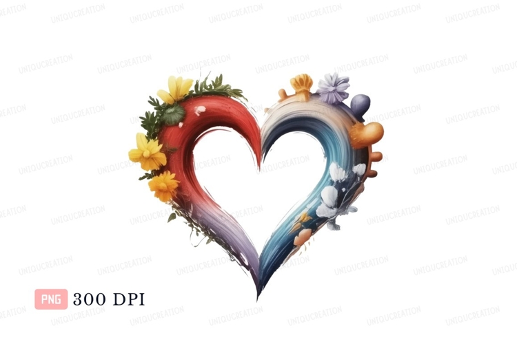 Blue Flowers Clipart Image 10