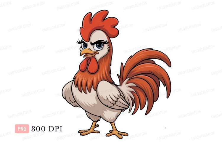 Rooster Illustration Image 5