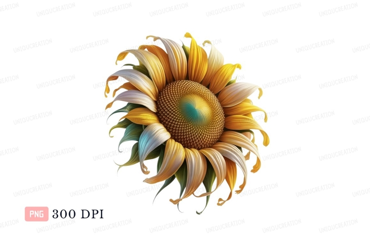 Sunflower Clipart Image 6