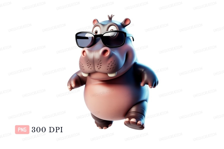 Hippo Clipart Image 5
