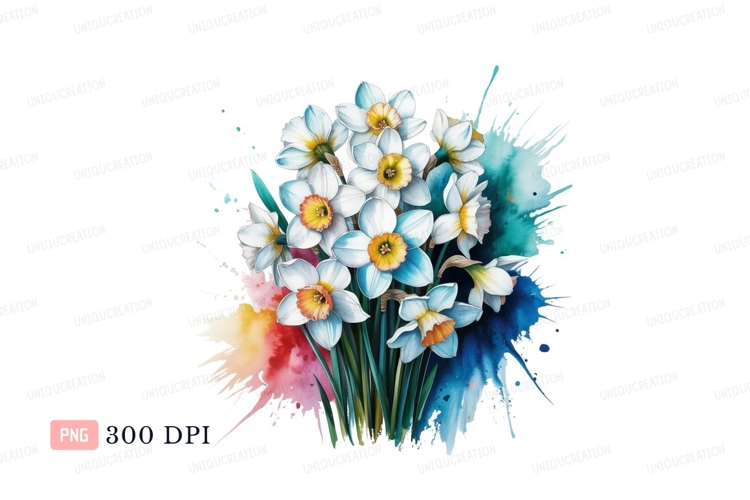 Daffodils Clipart Image 5