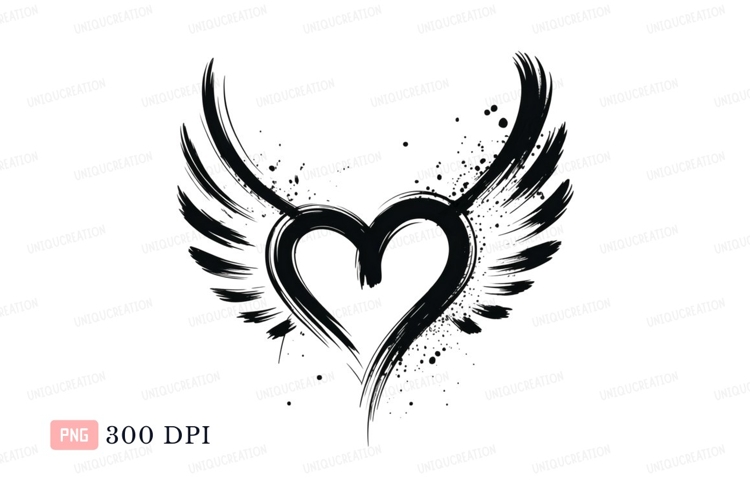 Black Heart Png Image 18