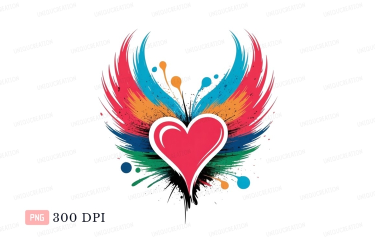 Blue Heart Clipart Image 15