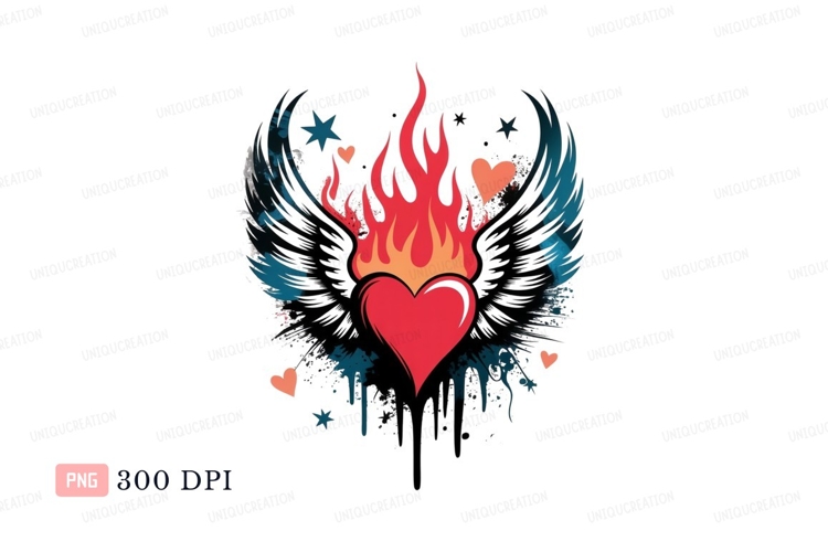 Red Heart Png Image 8