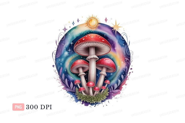 Mushrooms Clipart Image 9