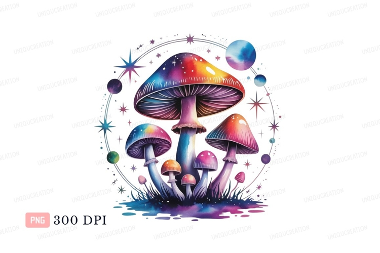 Mushrooms Clipart Image 8