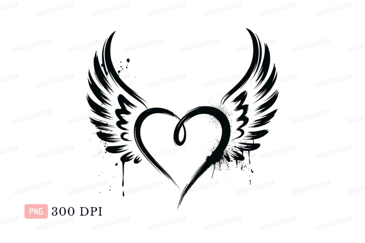 Black Heart Png Image 13