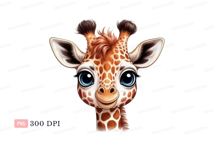 Giraffe Clipart Image 12