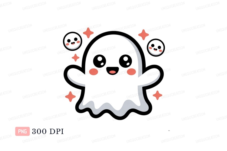 Ghost Faces Clipart Image 22