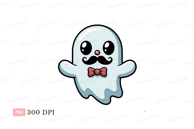 Halloween Clipart Black and White Image 14